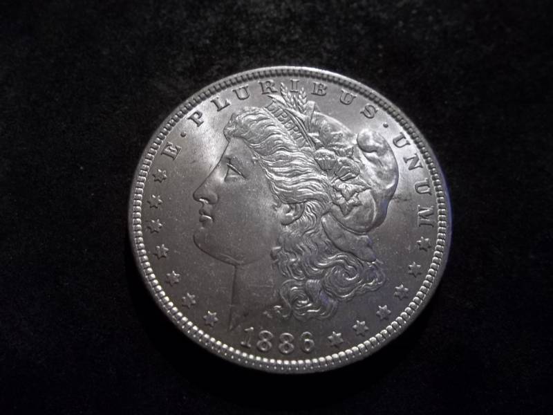 1886 Morgan Silver Dollar