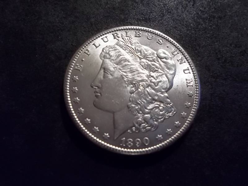 1890 S  Morgan Silver Dollar