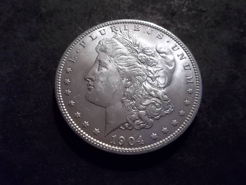1904 O Morgan Silver Dollar