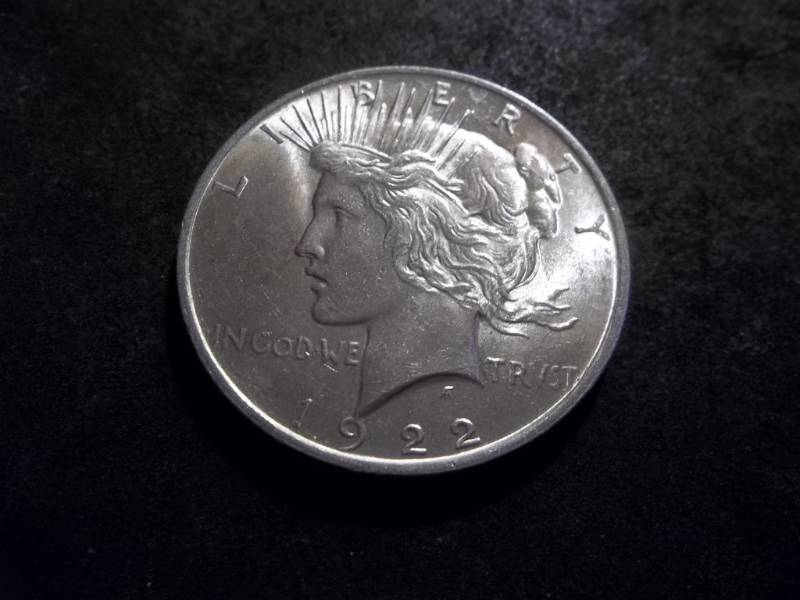 1922  Silver Peace Dollar