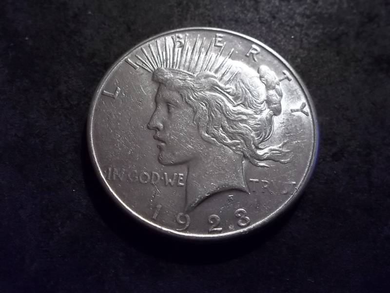1923 S Peace Silver Dollar