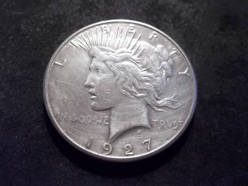 1927 S Peace Silver Dollar