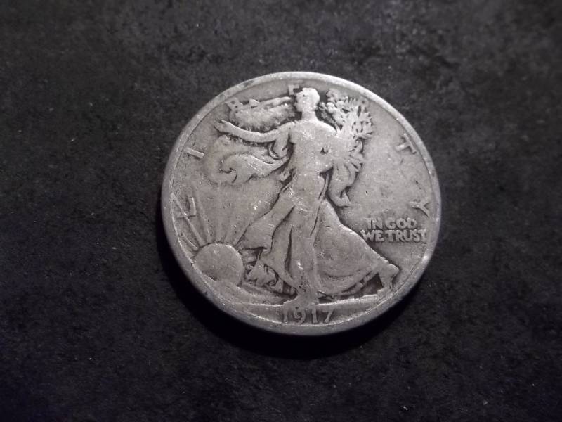 1917 D Reverse Mint Walker Half Dollar