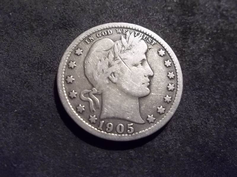 1905 Barber Quarter