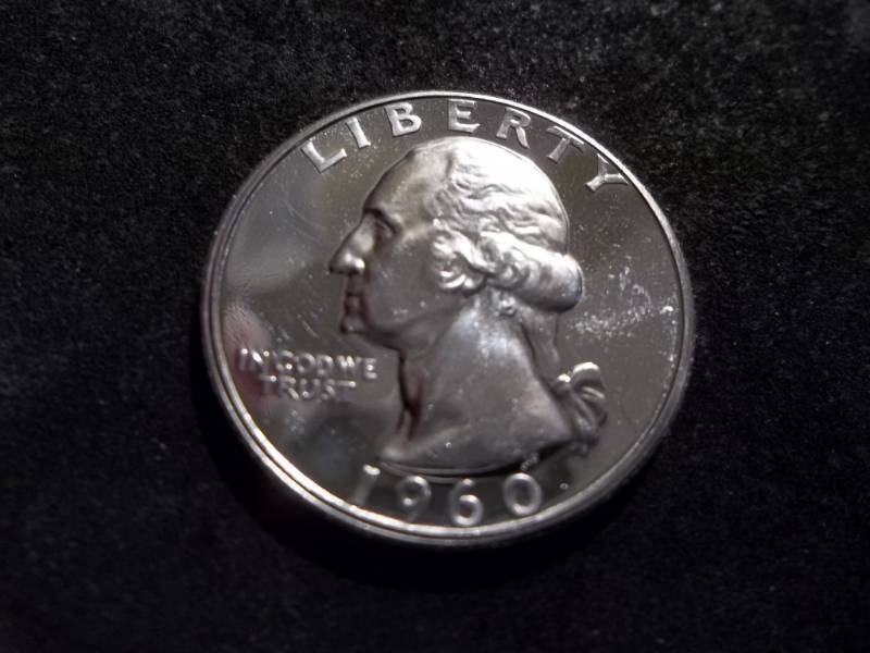 1960  Washington Quarter Choice Proof