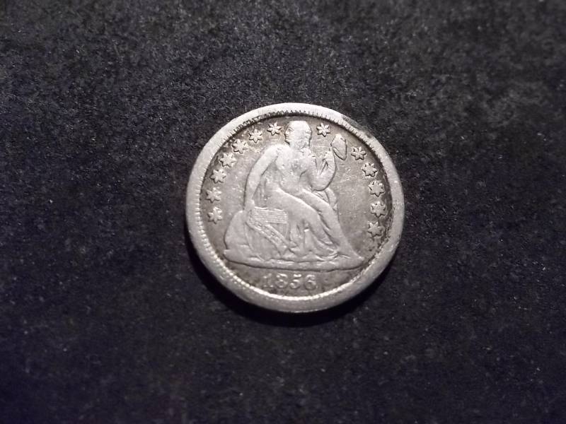1856 O Seated Liberty Dime