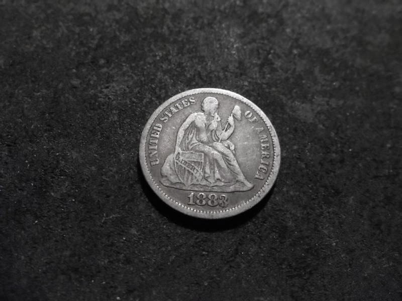 1883 Seated Liberty Dime