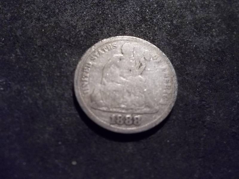 1888 Seated Liberty Dime