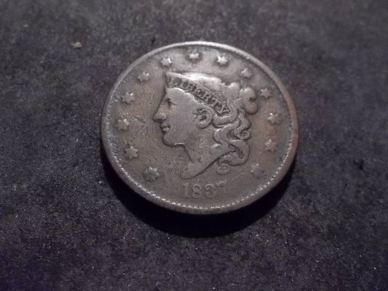 1837 Large Cent