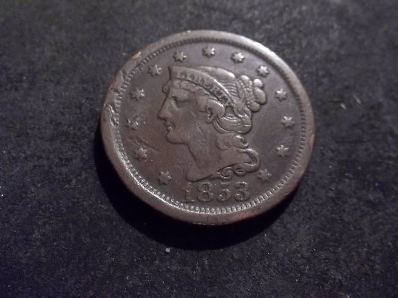 1853 Large Cent