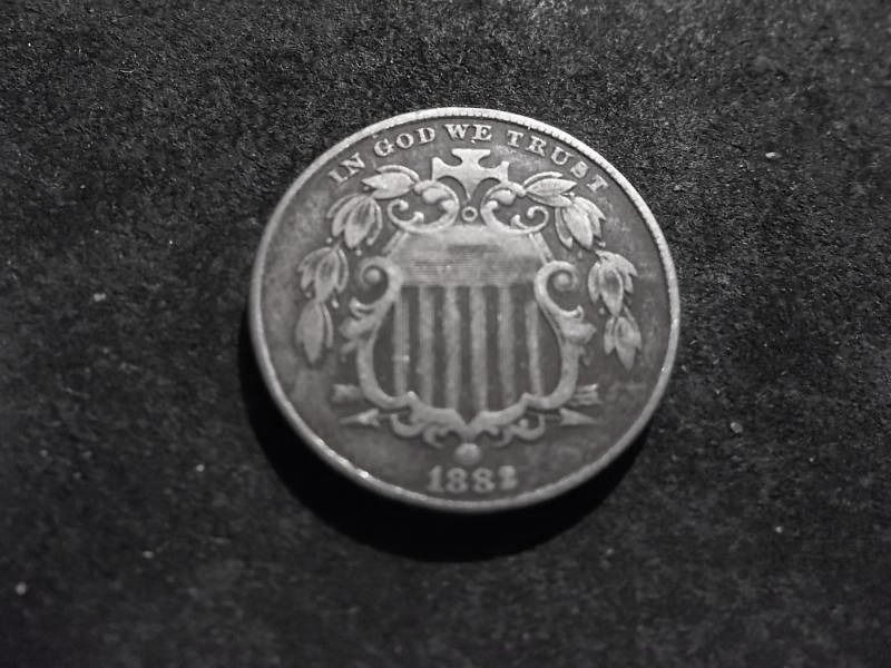 1882 Shield Nickel