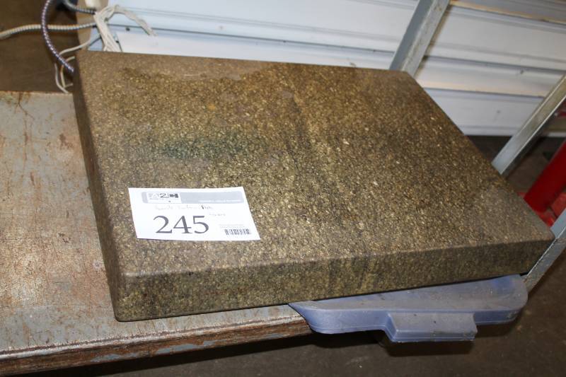 lot 245 image: Granite Surface Plate