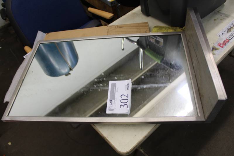 lot 302 image: Mirror Shelves