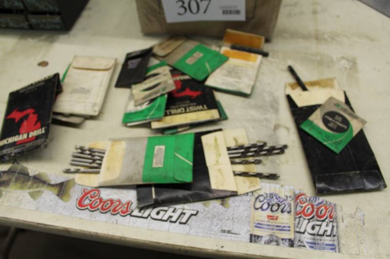 lot 307 image: High Speed Steel Drill Bits