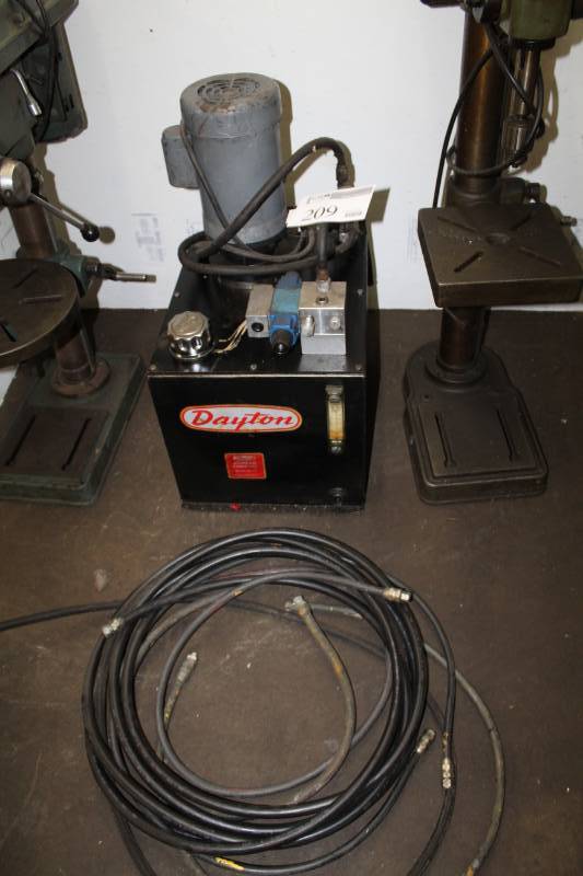lot 209 image: Dayton Hydraulic Power Unit