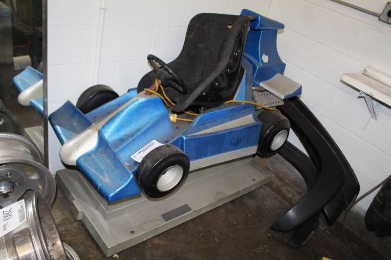 lot 204 image: Autorovo Kiddie Rides of America Inc. $.50 Coin Operated Indy Car