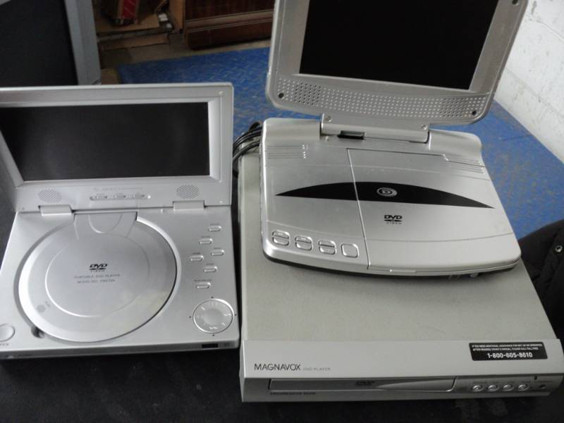 lot 104 image: Magnavax DVD and Extra DVD players...