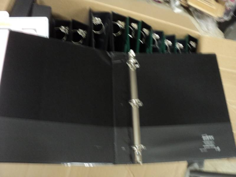 lot 22 image: Office Binders...