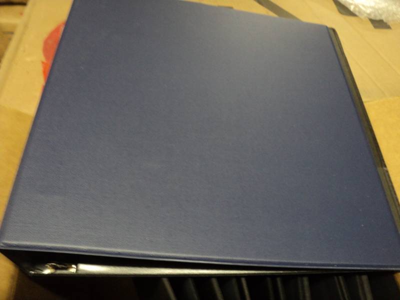 lot 45 image: 8 Vinyl Folders...