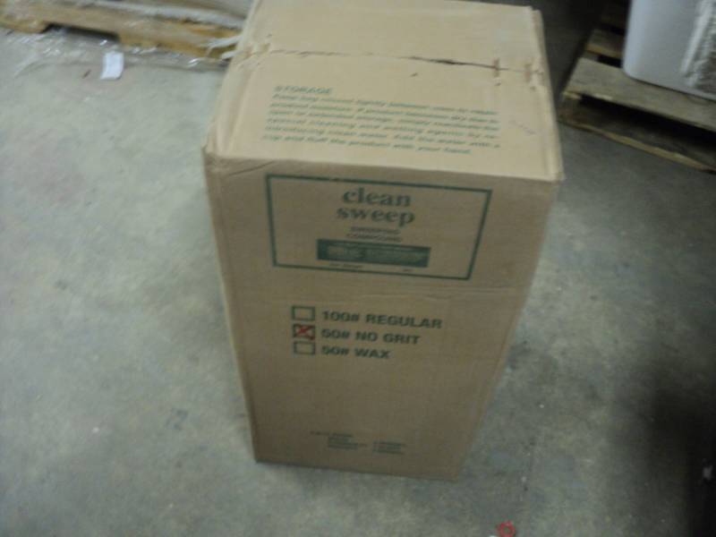 lot 48 image: 50 Pound Clean Sweep- Sweeping Comp...