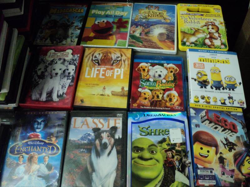 lot 60 image: Lot of 62 PG13 DVDs...