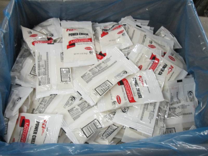 lot 101 image: Case of 2 oz Power Cheese Shredded ...