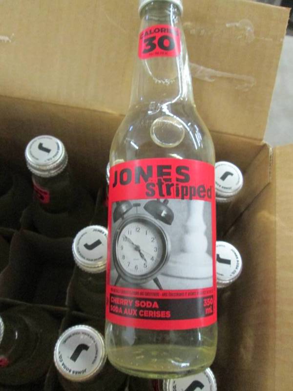 lot 103 image: 2 Cases of 12 Jones Stripped Cherry...