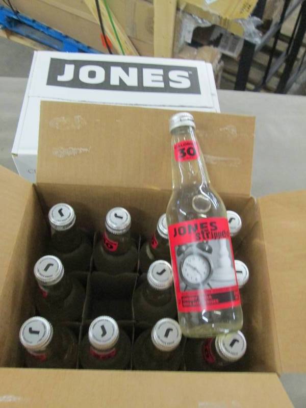 lot 104 image: 2 Cases of 12 Jones Stripped Cherry...