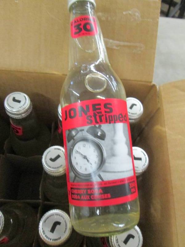 lot 105 image: 2 Cases of 12 Jones Stripped Cherry...