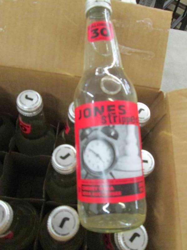 lot 111 image: 2 Cases of 12 Jones Stripped Cherry...