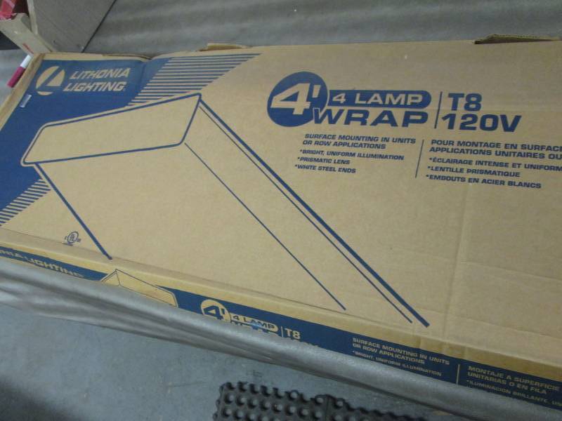 lot 150 image: Lithonia Lighting SB 4 32 120 14 G...