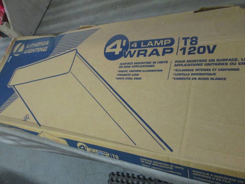 lot 151 image: Lithonia Lighting SB 4 32 120 14 G...