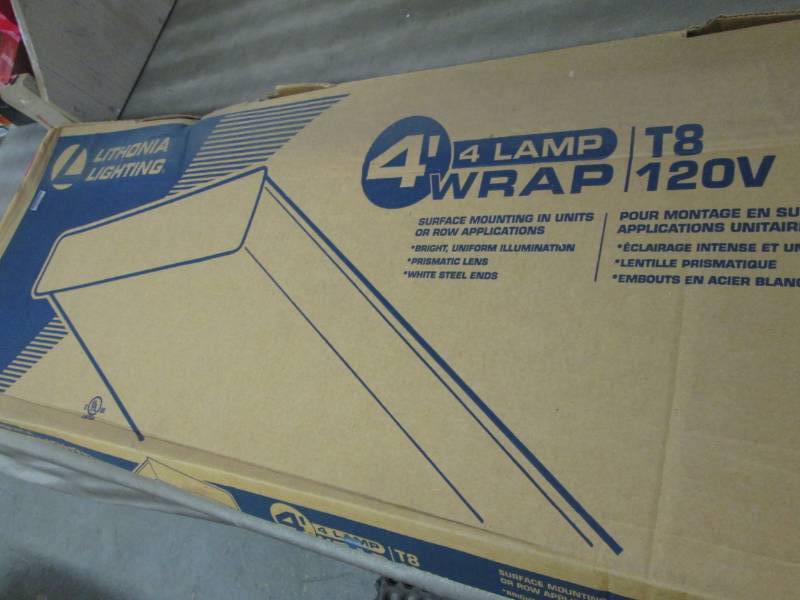 lot 152 image: Lithonia Lighting SB 4 32 120 14 G...