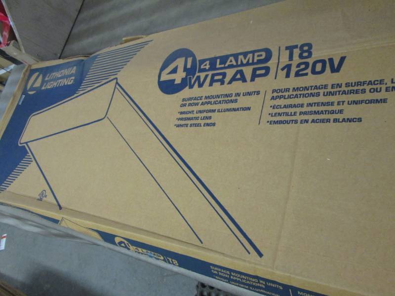 lot 154 image: Lithonia Lighting SB 4 32 120 14 G...