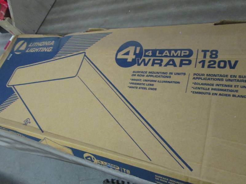 lot 156 image: Lithonia Lighting SB 4 32 120 14 G...