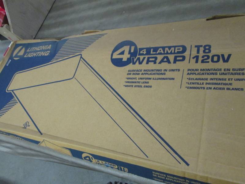 lot 157 image: Lithonia Lighting SB 4 32 120 14 G...