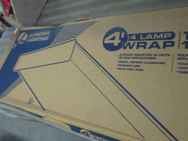 lot 162 image: Lithonia Lighting SB 4 32 120 14 G...