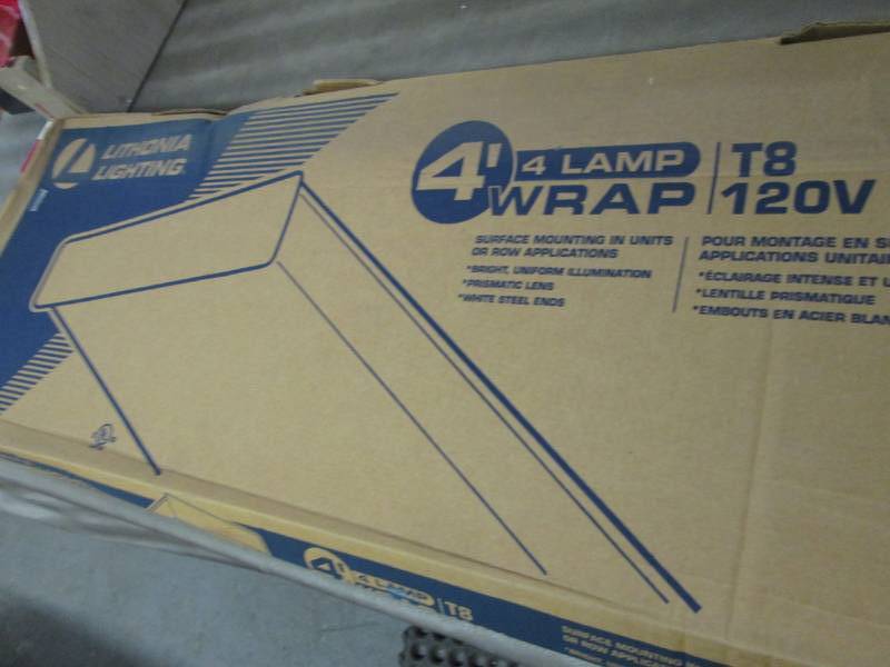 lot 163 image: Lithonia Lighting SB 4 32 120 14 G...