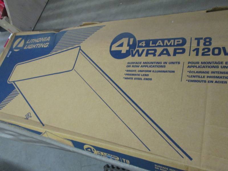 lot 164 image: Lithonia Lighting SB 4 32 120 14 G...