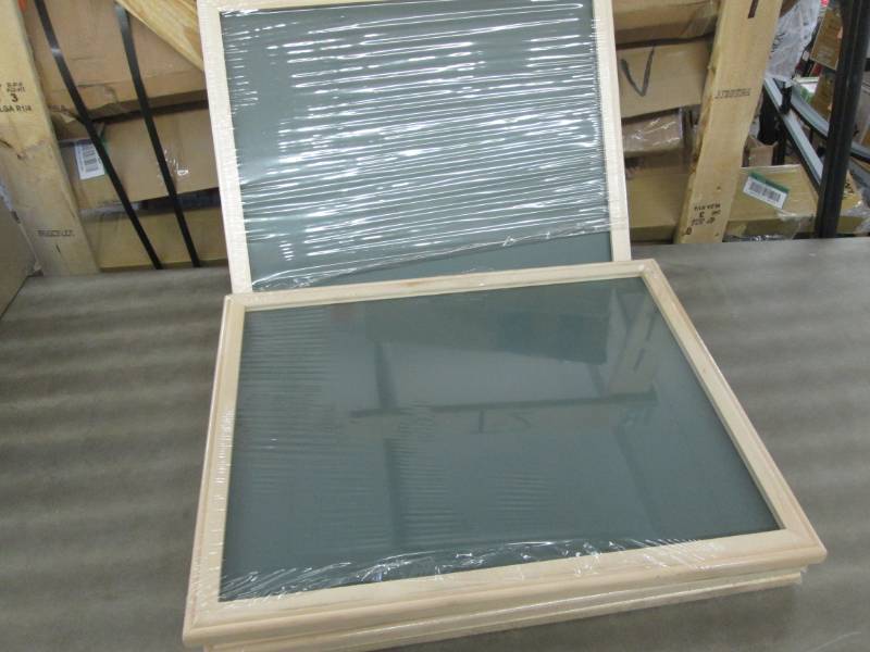 lot 165 image: Lot of 5 Wood Framed Chalk Boards 2...