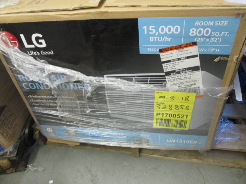 lot 180 image: LG LW1516ER 15000 BTU Window Air Co...