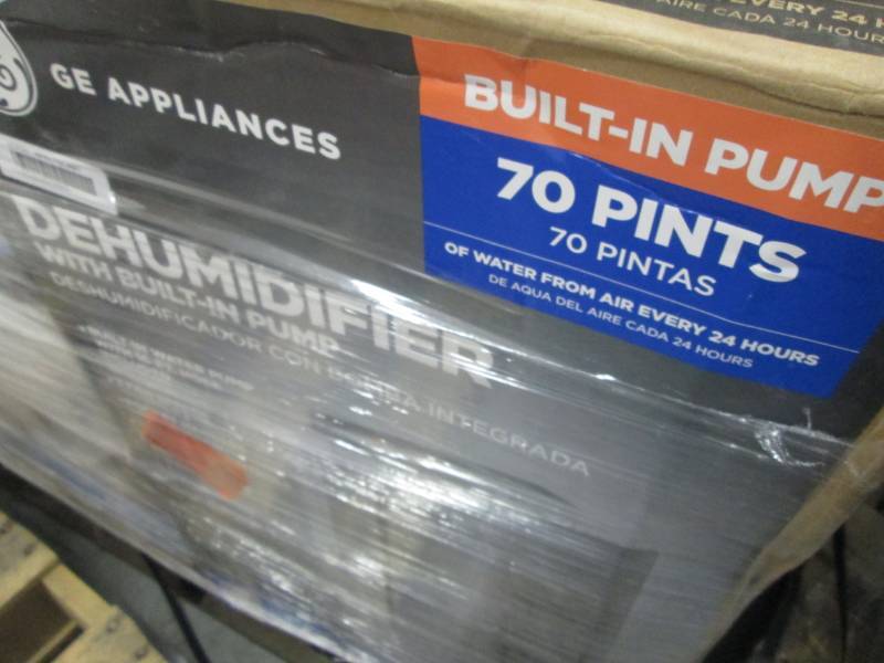 lot 189 image: GE 70 pt. Dehumidifier with Built-I...