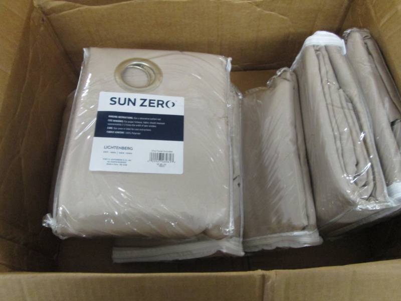 lot 201 image: Lot of 6 Sun Zero Outdoors Semi-Opa...