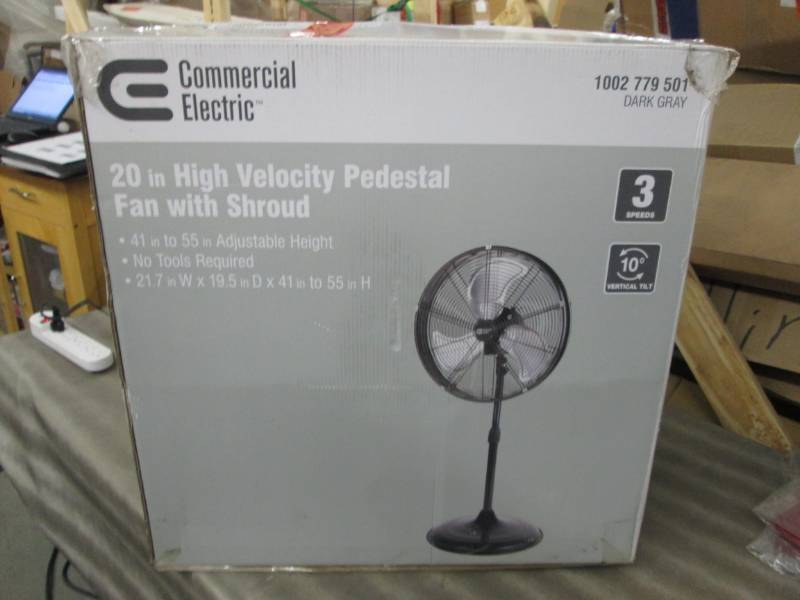 lot 236 image: Commercial Electric Adjustable-Heig...