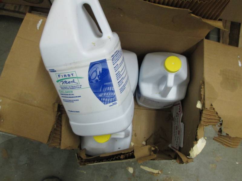 lot 243 image: Case of 4 Gallons First Mark Descal...