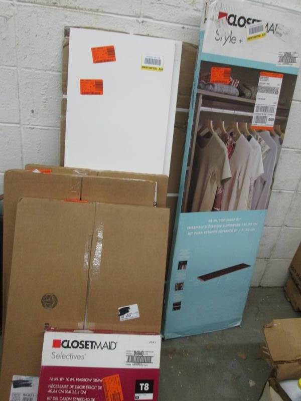 lot 244 image: Lot of Assorted Shelving Boards...