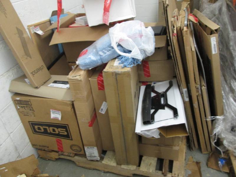 lot 245 image: Mixed Pallet Office products, mop ...