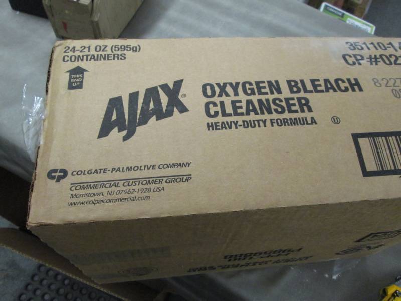 lot 276 image: Case of 24- 21 oz Ajax Oxygen Bleac...