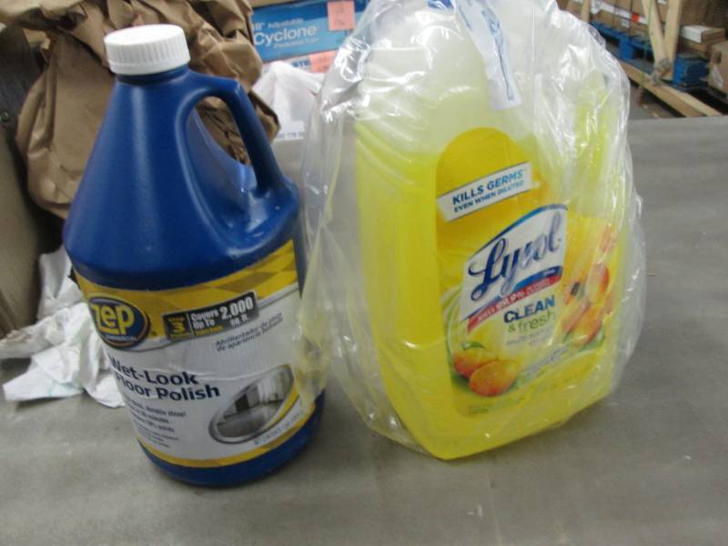 lot 287 image: 144 fl oz Lysol MultiSurface Cleane...