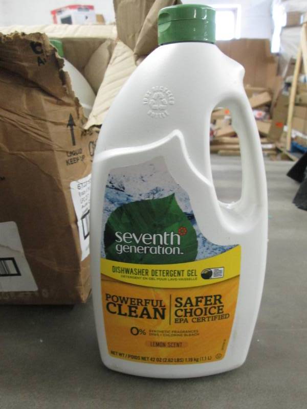 lot 288 image: Lot of 6 Seventh Generation Dishwas...